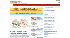 Desktop Screenshot of ingilizceders.org